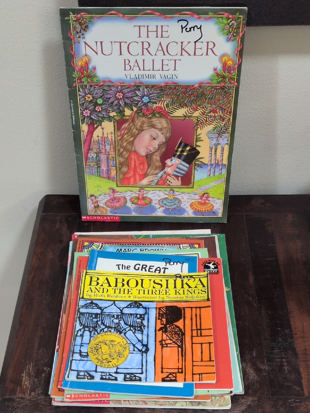 Scholastic Children's Literature Lot of 11 Fiction Holiday Picture Books Vintage